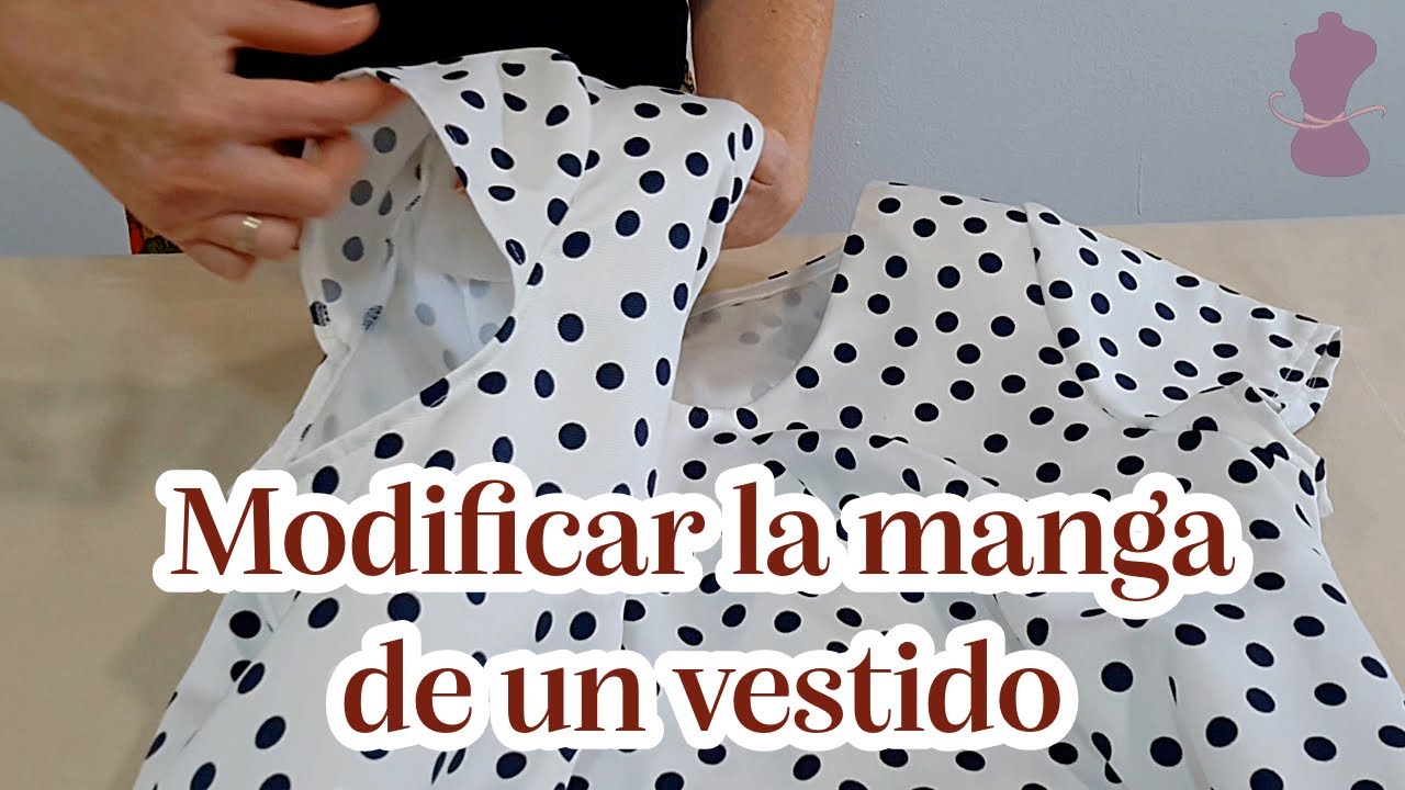 Modificar la manga de un vestido