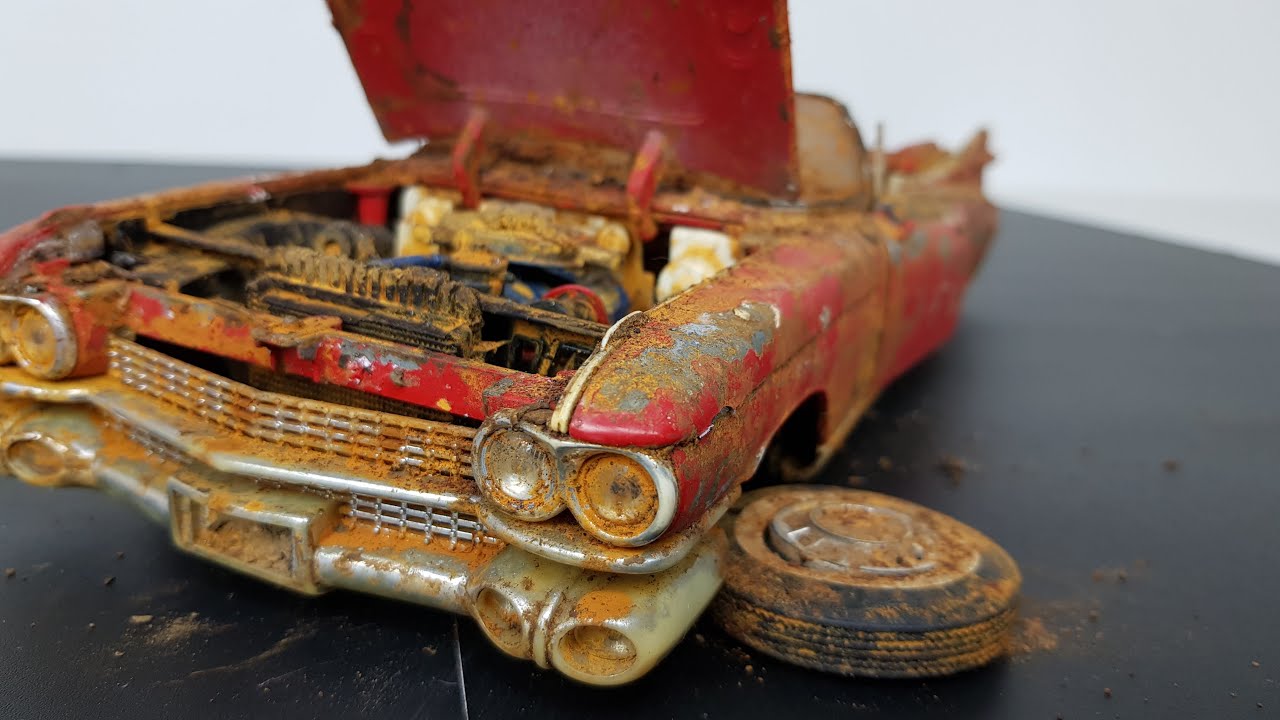 Restoration Abandoned Cadillac -  Model Car