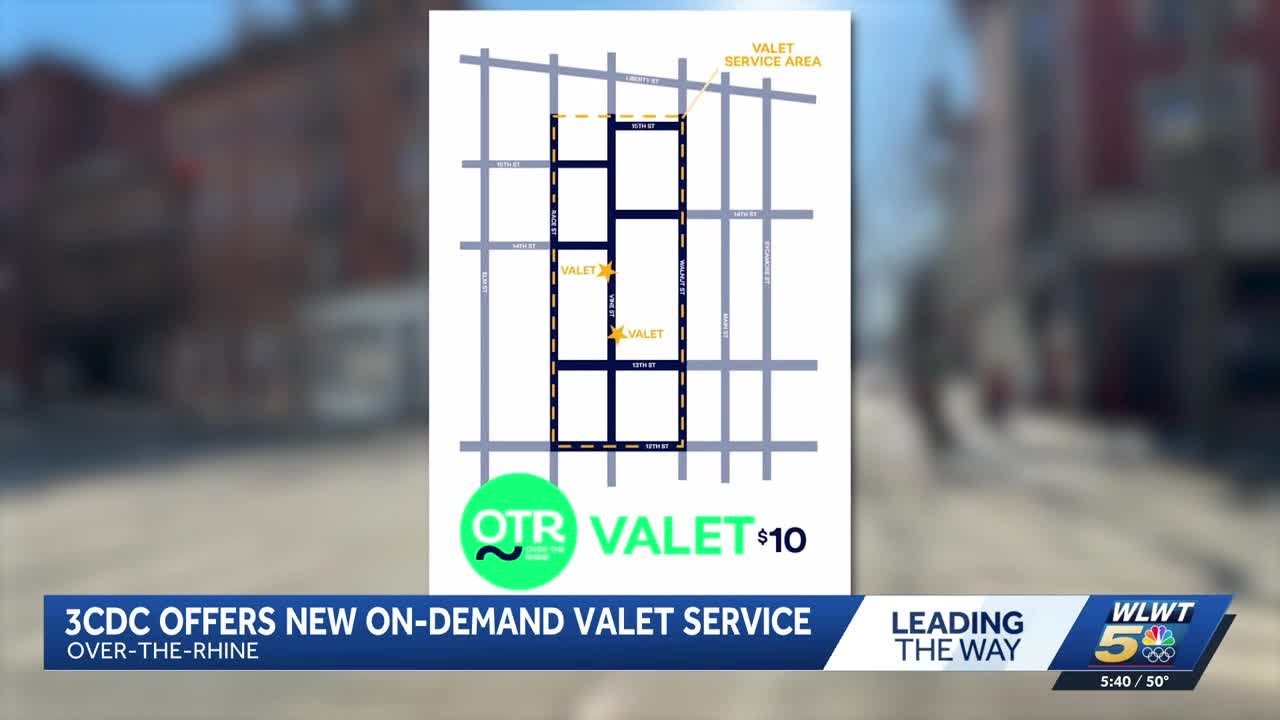New valet service launched by 3CDC in Over-the-Rhine neighborhood