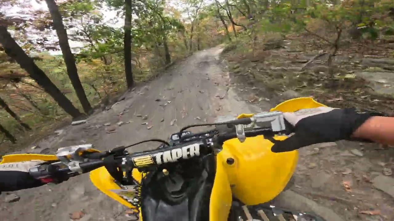 Riding at AOAA trails (Almost lost both bikes) PT1