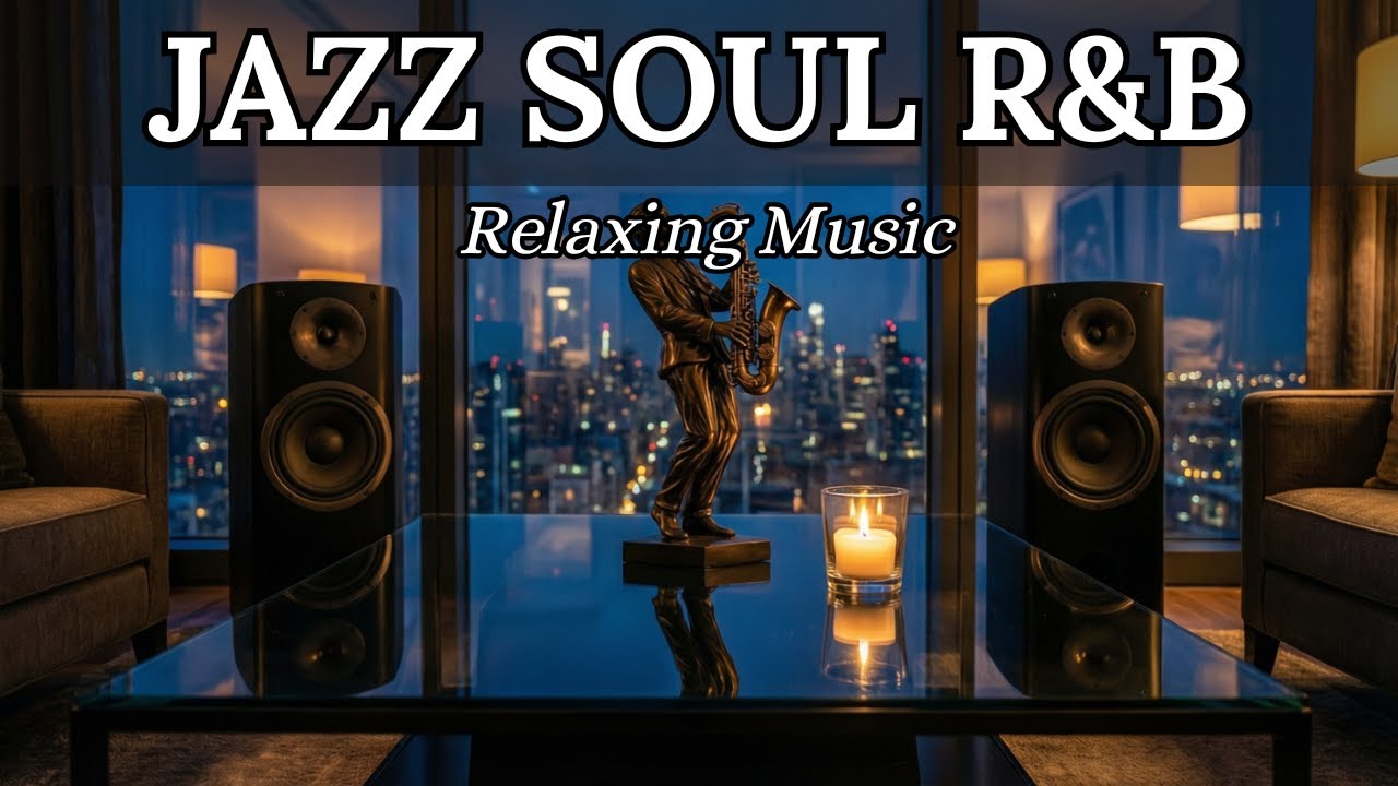 Jazz Soul & R&B Night Vibes 🎷 Relaxing Music for Focus, Unwinding, and Cozy Late-Night Evenings
