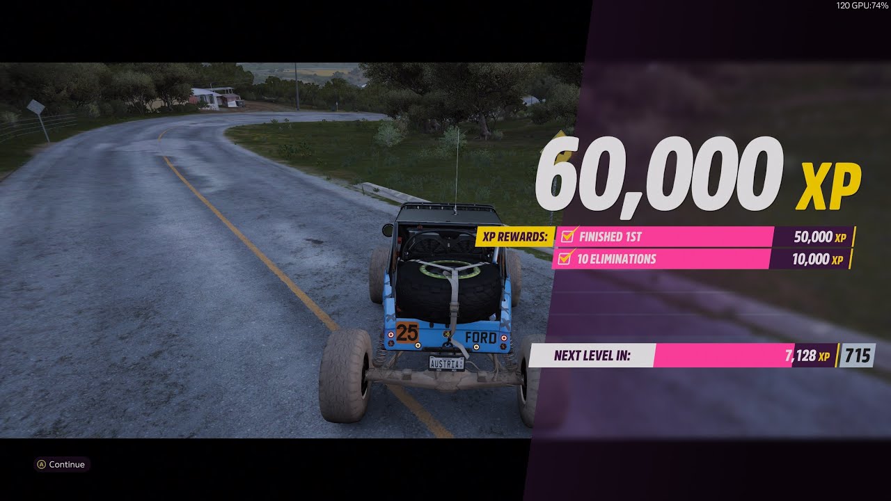 Forza Horizon 5: My Record of 10 Eliminations and No Final Showdown