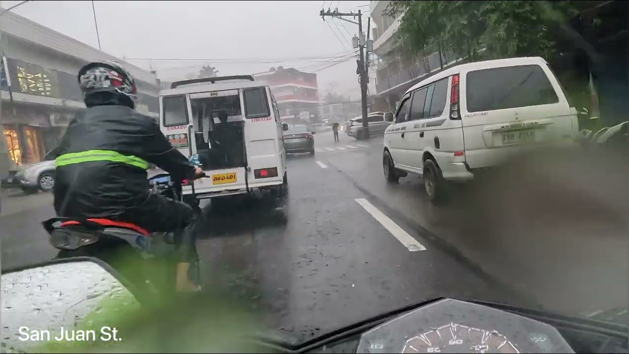 Bad Weather Moto Vlog - Bacolod City