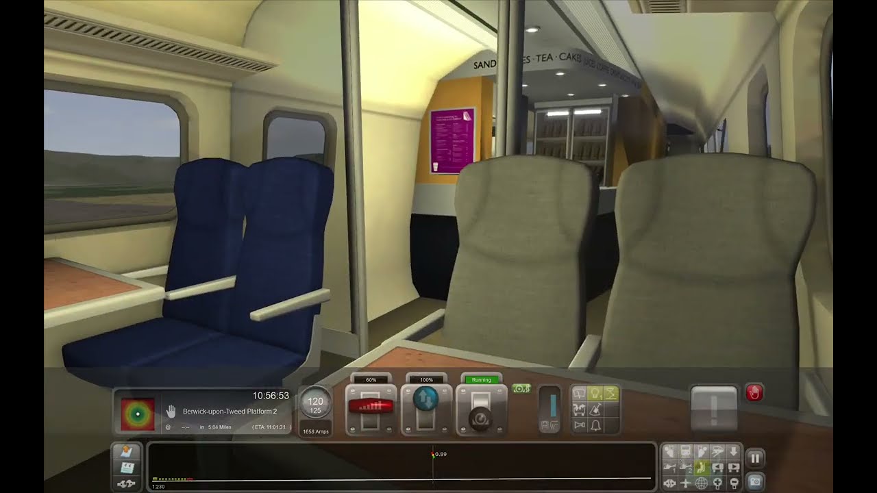Train Simulator Classic - Newcastle to Edinburgh Waverley P3