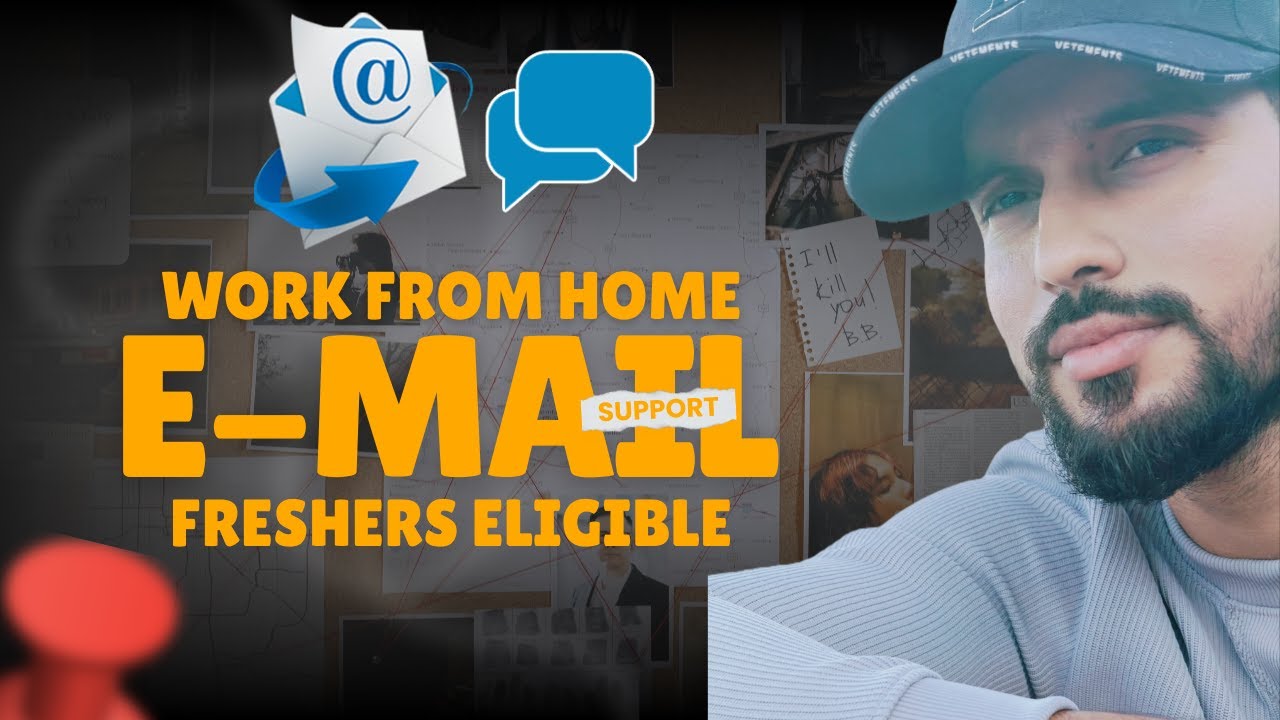 🚨 Email Support & Typing Job 📧⌨️ | Work From Home 🏠 | Freshers Welcome ✅
