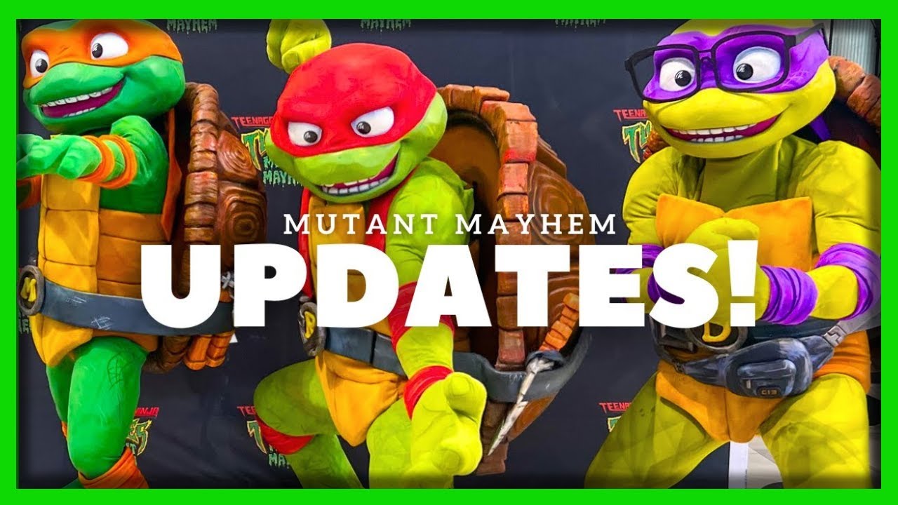 TMNT Mutant Mayhem NEWS & UPDATES! - Figures Revealed, Books & More