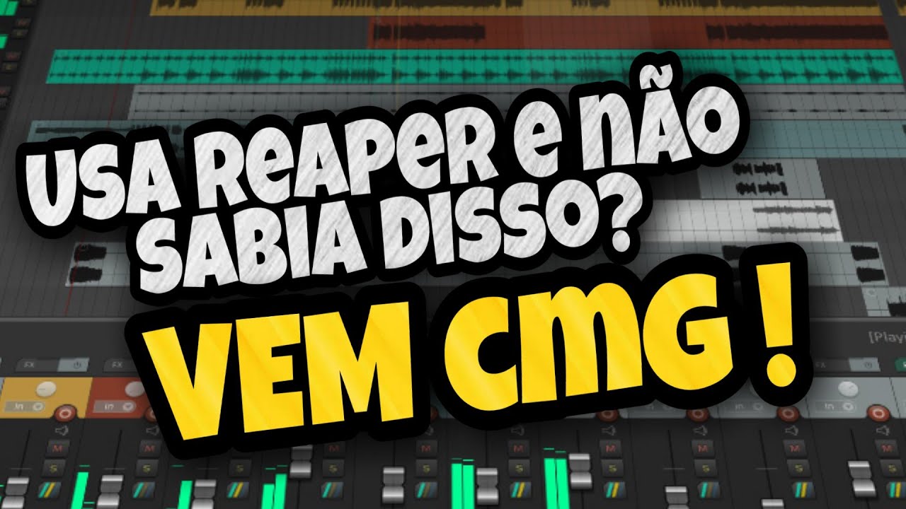 Como importar e sincronizar áudio com BPM diferente no REAPER