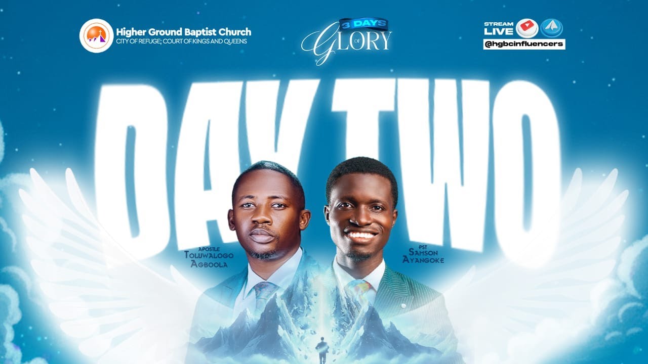 3 DAYS OF GLORY || DAY 2 || APOSTLE TOLU AGBOOLA || 22TH JANUARY, 2026.