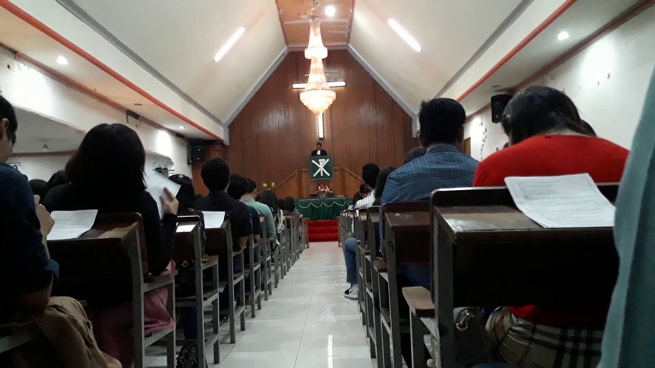 HARI TUHAN  (2 Petrus 3 :1-13) Pdt. A.L. Nababan Kebaktian Terakhir di Gedung Lama HKBP Pojok Cimahi