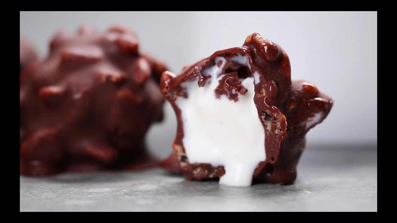 Chocolate Covered Ice Cream Bites- Buzzfeed Test #21