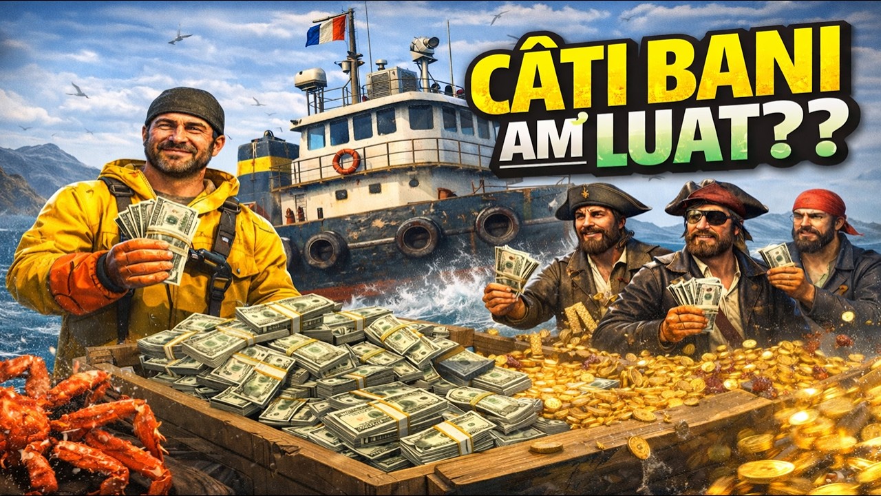 ULTIMA MISIUNE la Jobul de CRABI pe OGLAND… și NU mă așteptam la asta 💰🦀 | GTA 5 RP