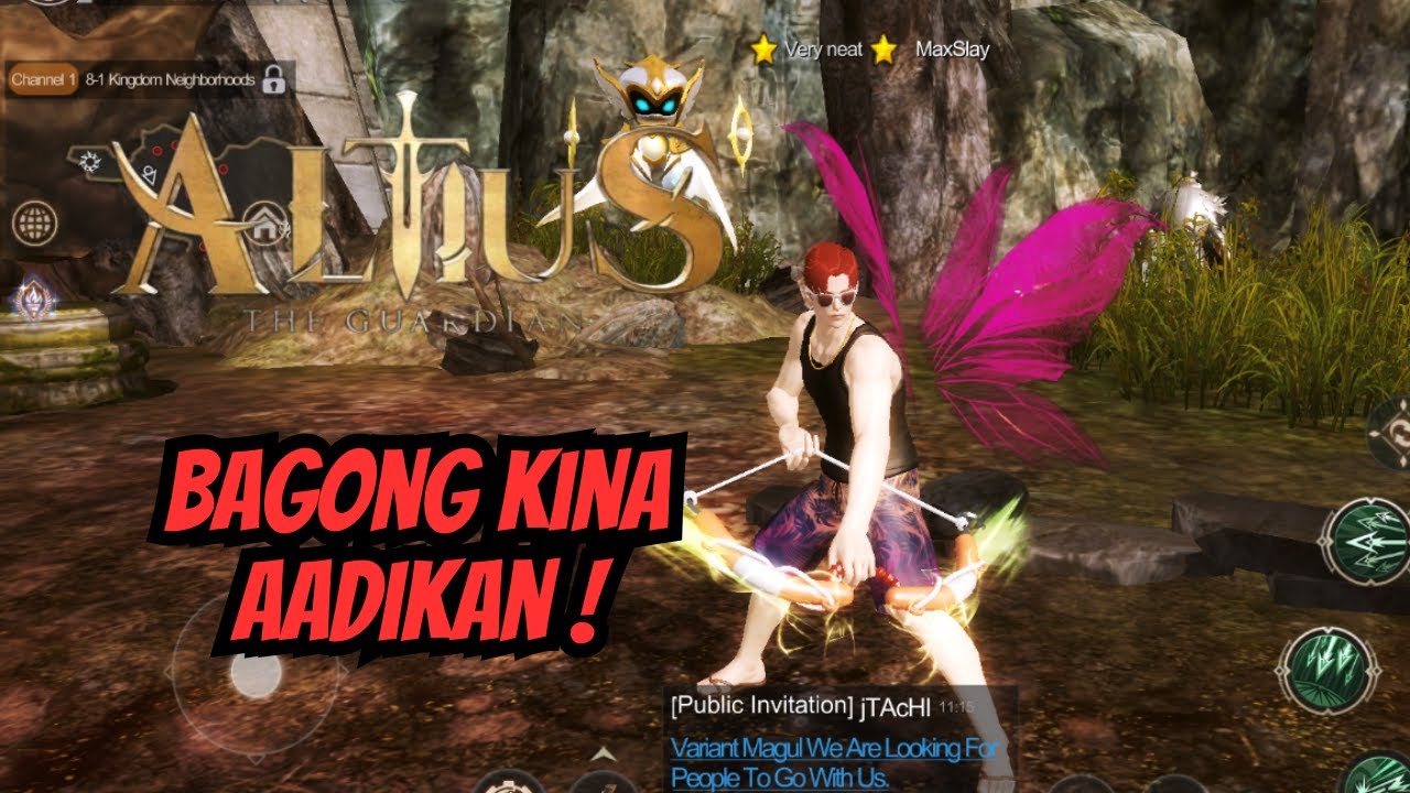 ALTIUS - THE GUARDIAN MOBILE MMORPG (INITIAL GAMEPLAY)