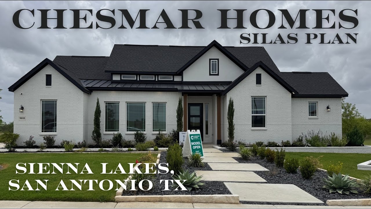 Chesmar Homes, Silas Plan, Sienna Lakes, San Antonio Tx