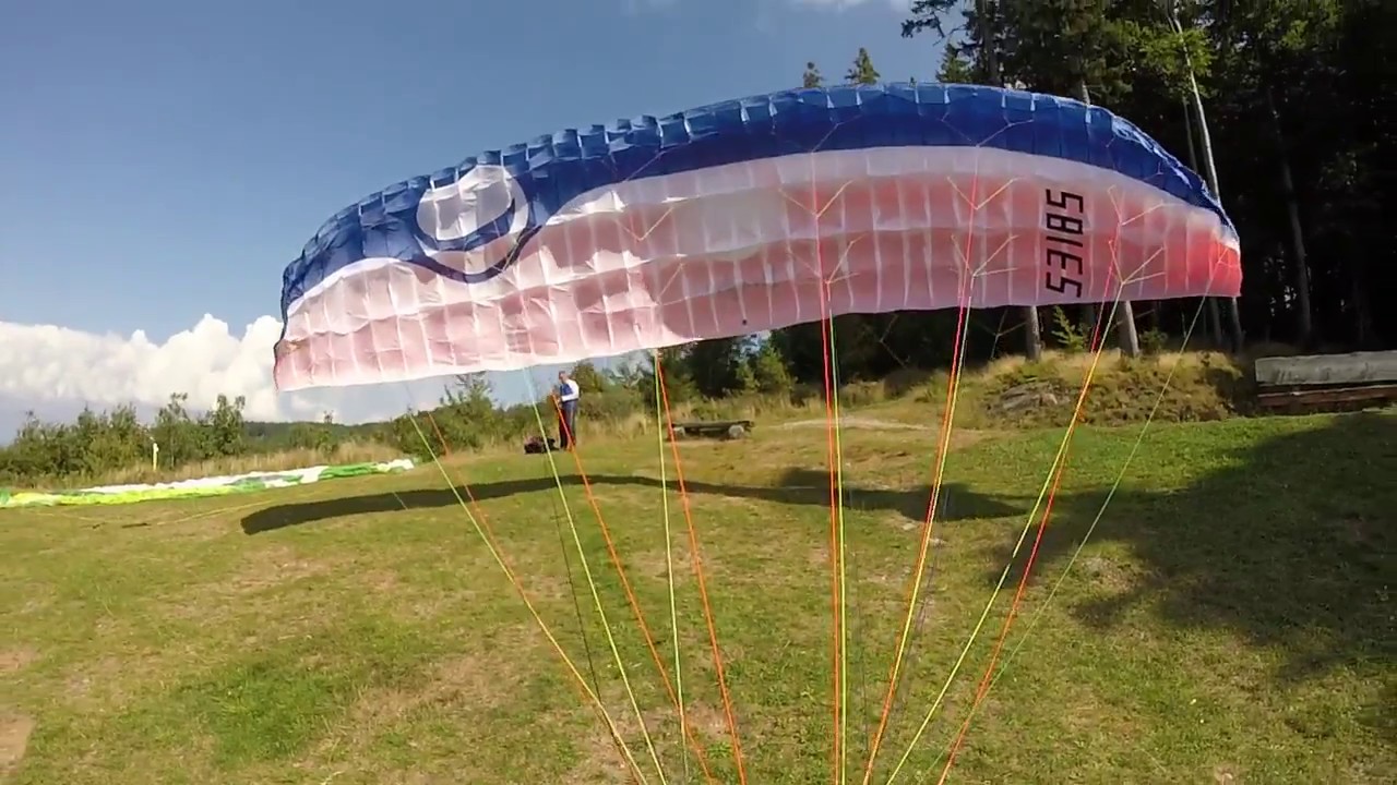 Gleitschirmfliegen am Gschasi 2017