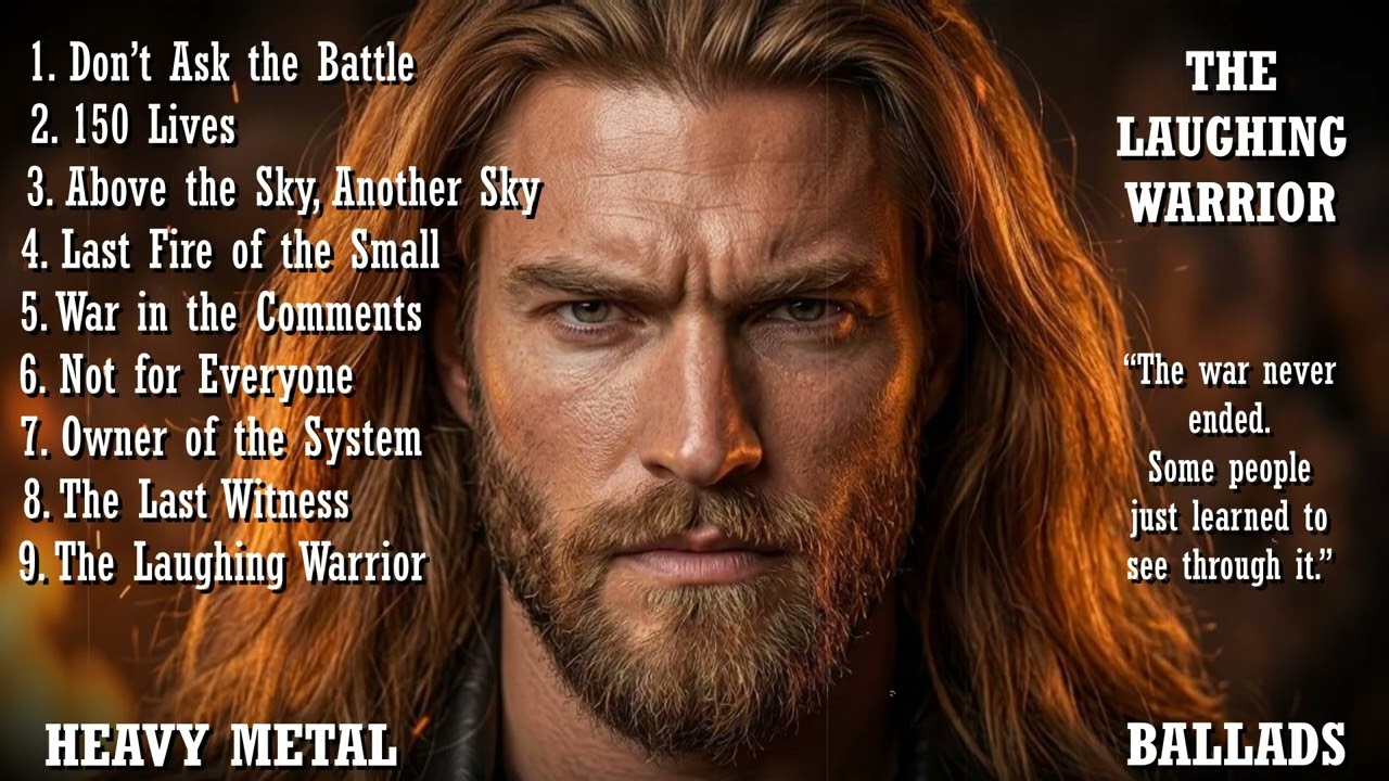 THE LAUGHING WARRIOR  , #HeavyMetal  #HeavyMetalBallad#TheLaughingWarrior#EmberSkiesMetal#EpicMetal