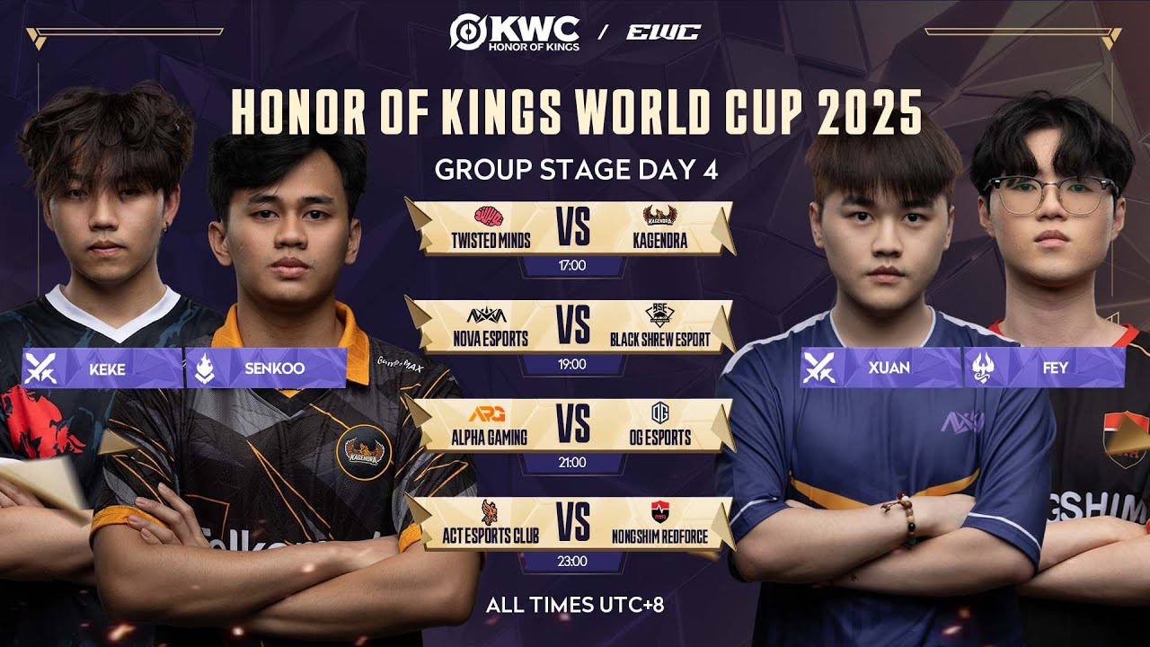 [EN] KWC 2025 Group Stage Day 4