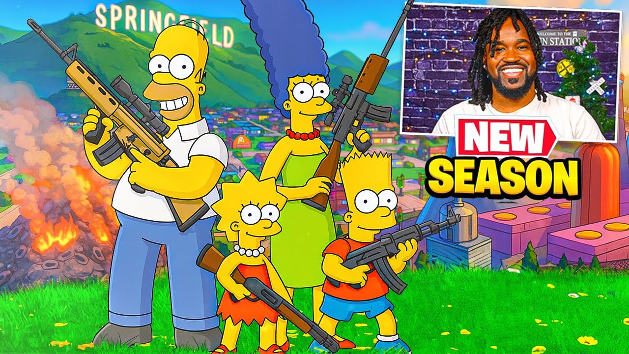 NEW Simpson Fortnite Season! | 316/365 | Use Code: Prospering #epicpartner