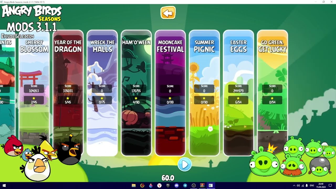 Angry Birds Seasons Mods