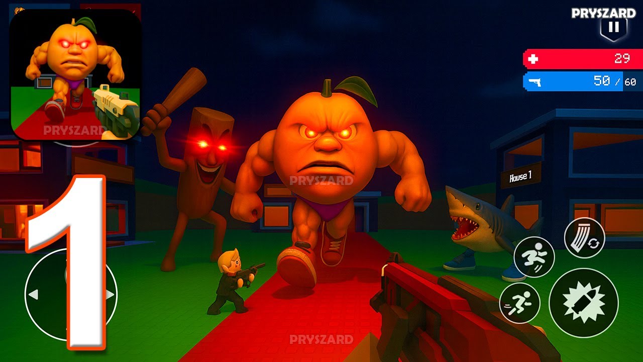 Monster Shooter: Survival FPS - Gameplay Walkthrough Part 1 (iOS, Android)