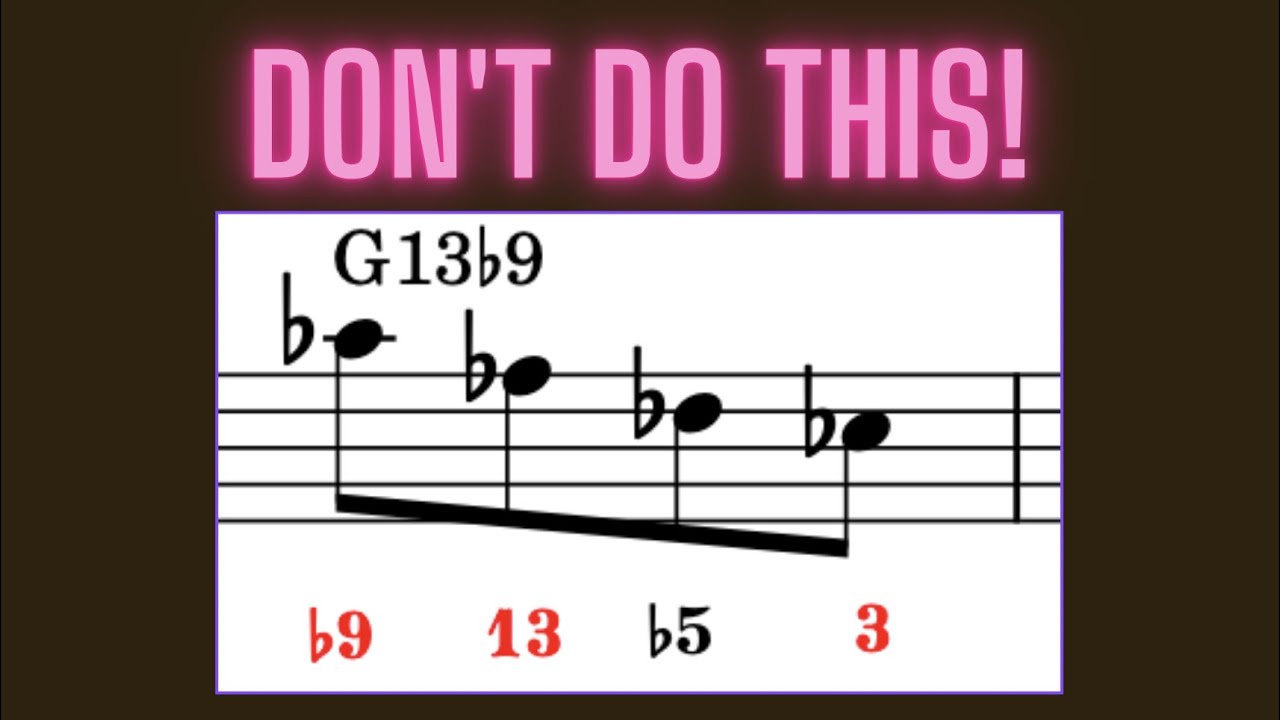 How to REALLY analyse bebop lines