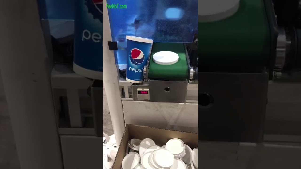 Pepsi paper cup lid making machine