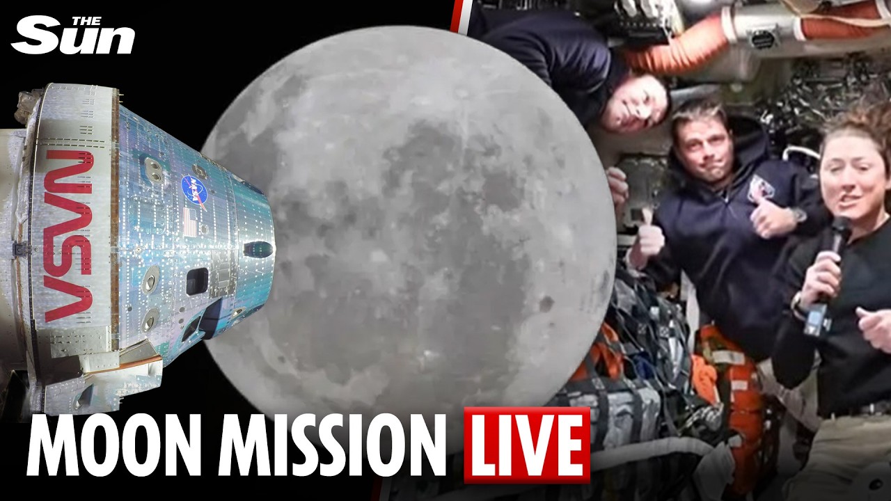 LIVE: Nasa&rsquo;s Artemis II closes in on far side of moon as probe heads towards lunar flyby