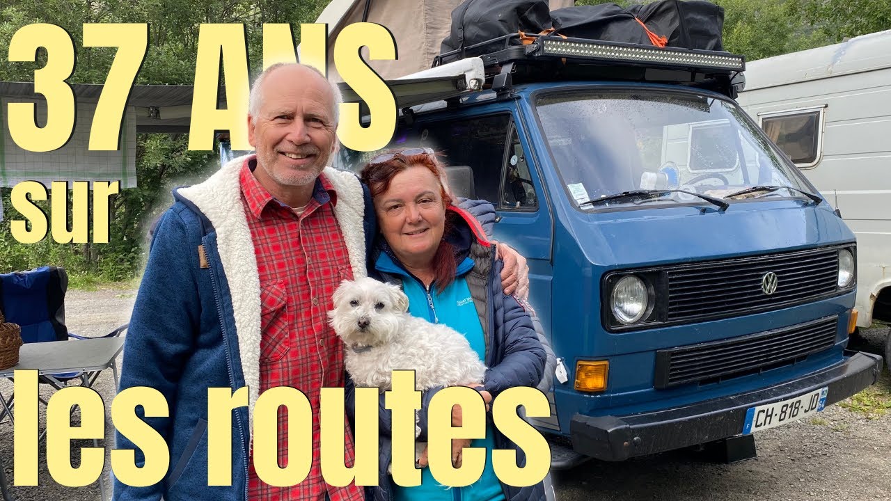 à 59 et 62 ans ils voyagent depuis 37 ans dans ce magnifique VW Combi T3 syncro 4x4 #VANTOUR