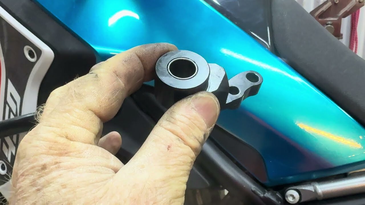 CF Moto 450MT gear shaft support MODIFICATION