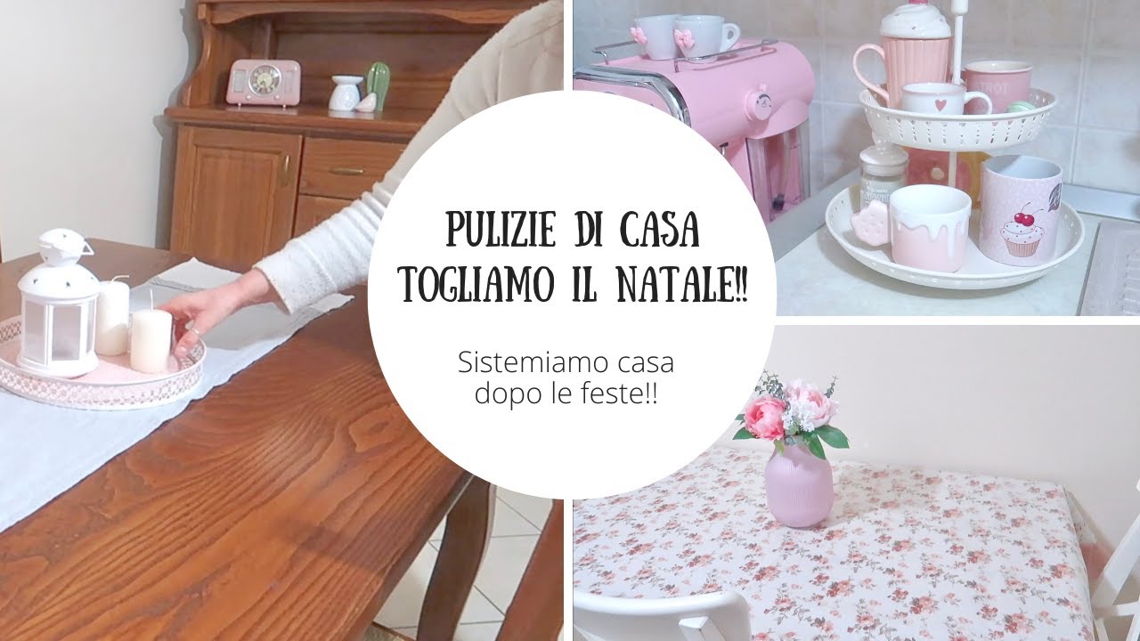 PULIZIE DOPO NATALE!! SISTEMIAMO CASA DOPO LE FESTE!!