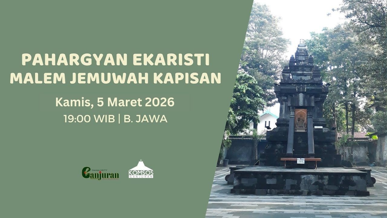 Pahargyan Ekaristi Malem Jemuwah Kapisan | 5 Maret 2026