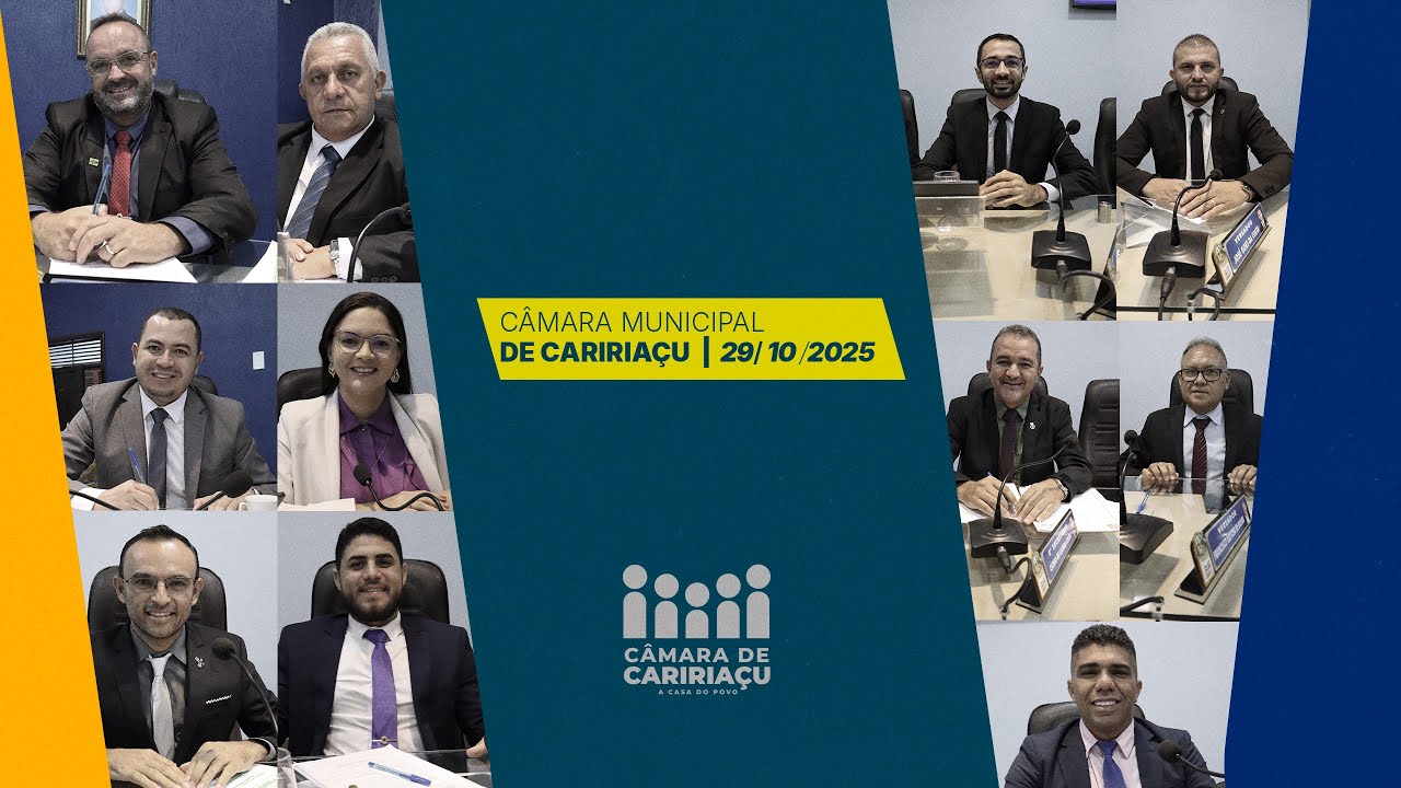 9ª Sessão Ord. e Exclusiva do 2º Período Legislativo de 2025 - CÂMARA MUNICIPAL DE CARIRIAÇU-CE