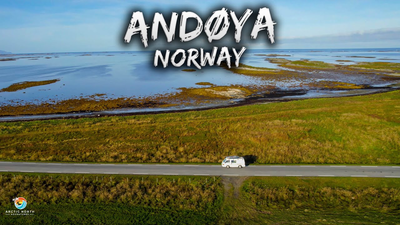 Exploring Andoya: Aerial Wonders of Norway's West Coast