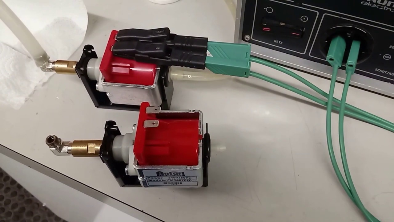 Die Ulka Pumpe der Antari  Nebelmaschinen reparieren,  Video 2