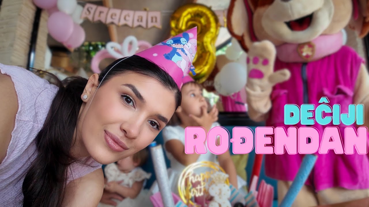 VLOG Dečiji rođendan za 24h — HAOS, TORTA i MASKOTA 🎉