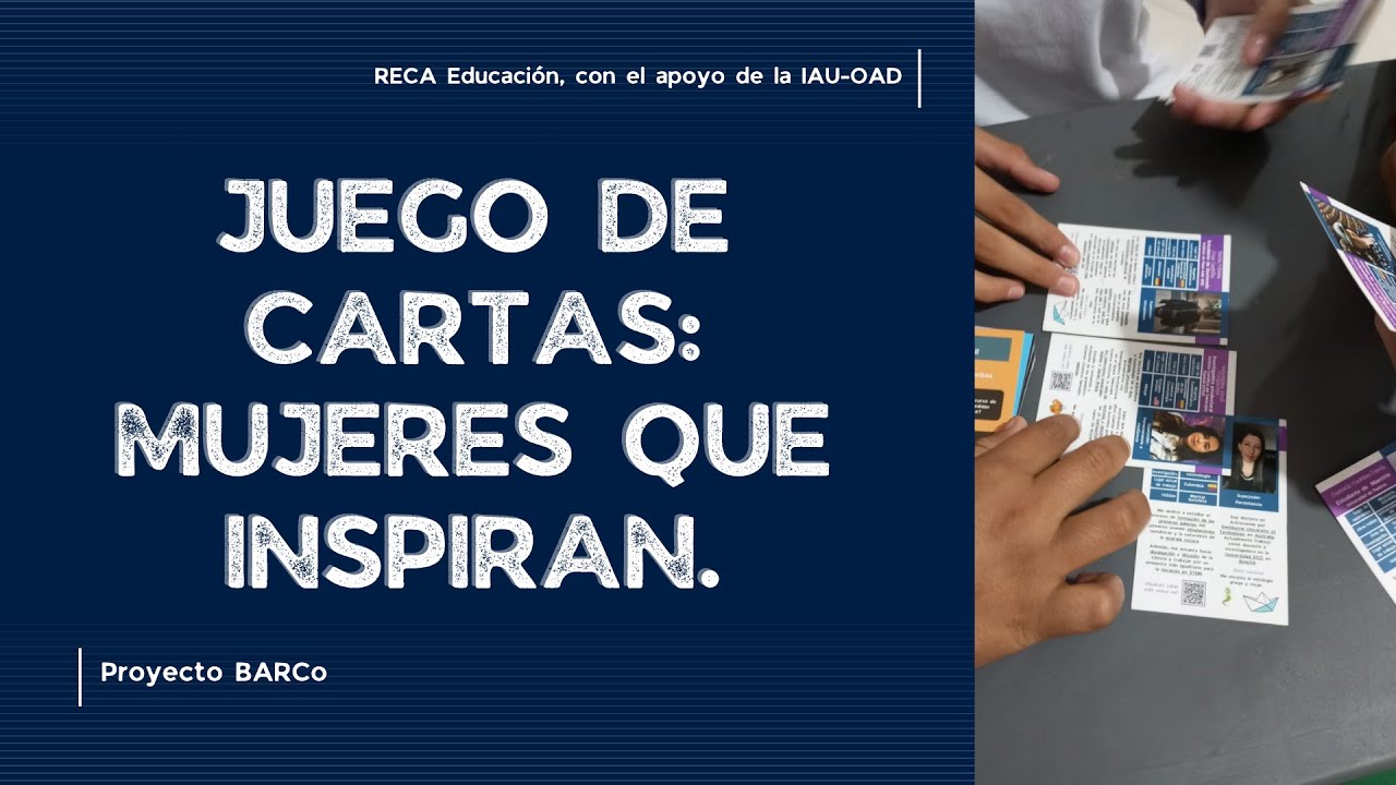 BARCo | Juego de Cartas: Mujeres que Inspiran