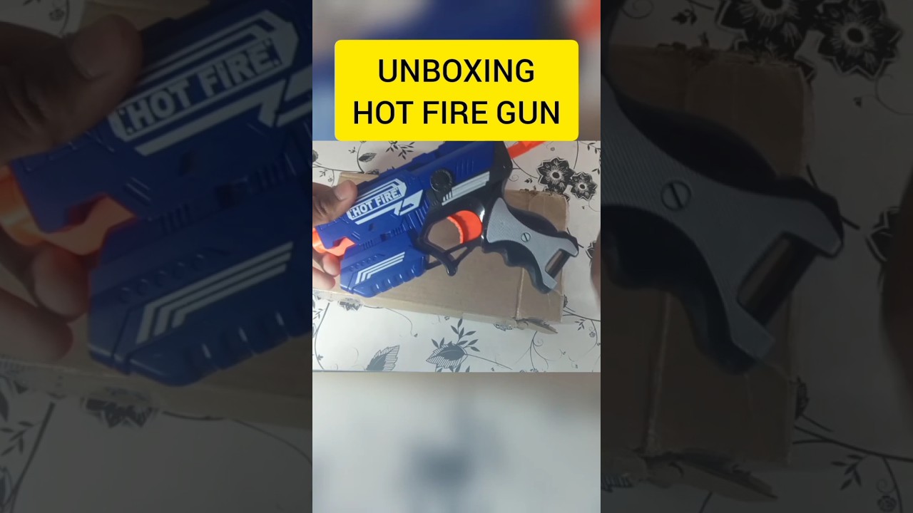 Unboxing powerful HOT FIRE gun🔥//only ₹99 // #shorts#viral#trending