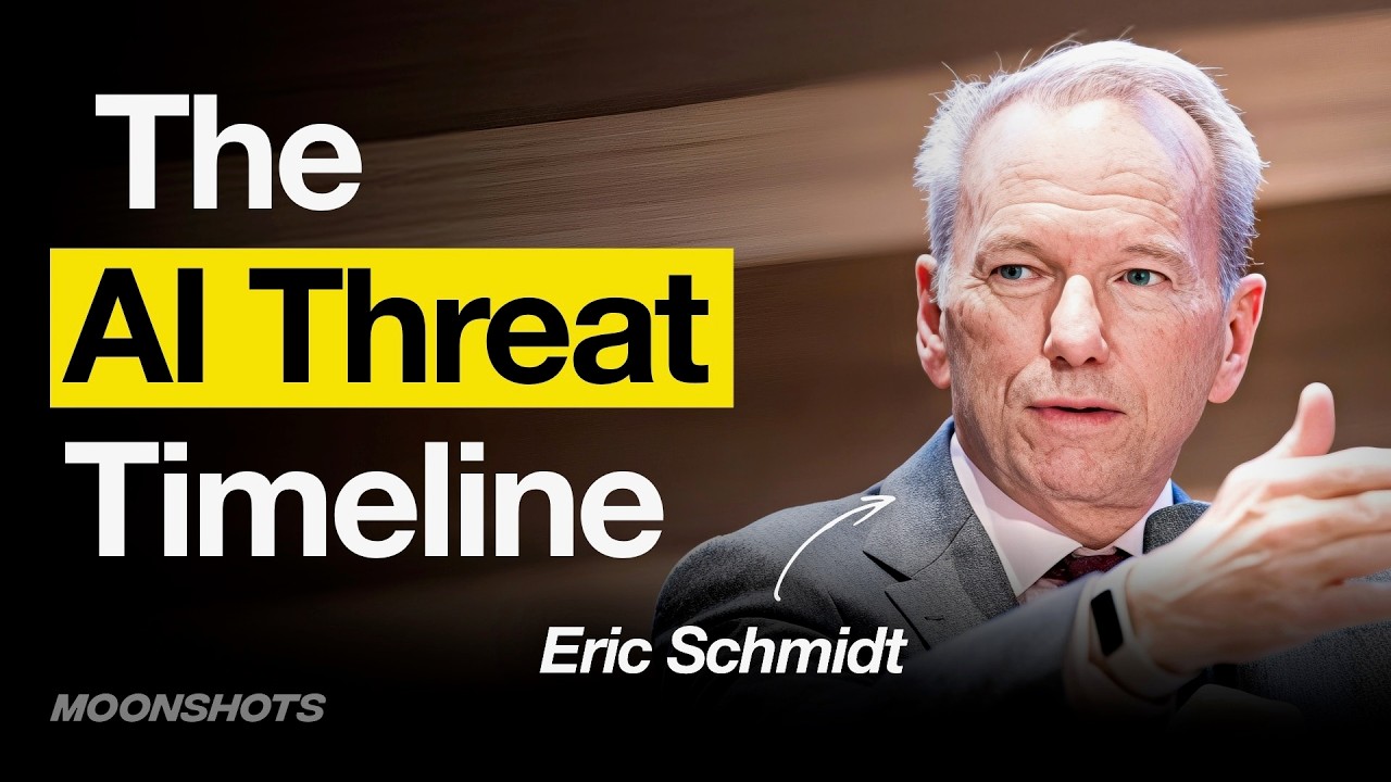 Part 2: Eric Schmidt on AI's Biggest Threats: China's Strategy, Cyberwar and Biotech Risks