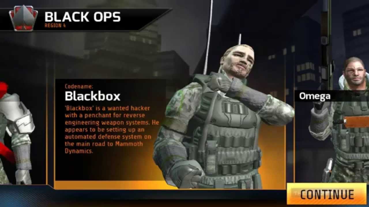 Kill Shot Bravo Region 4 Black Ops Mission - Kill Blackbox