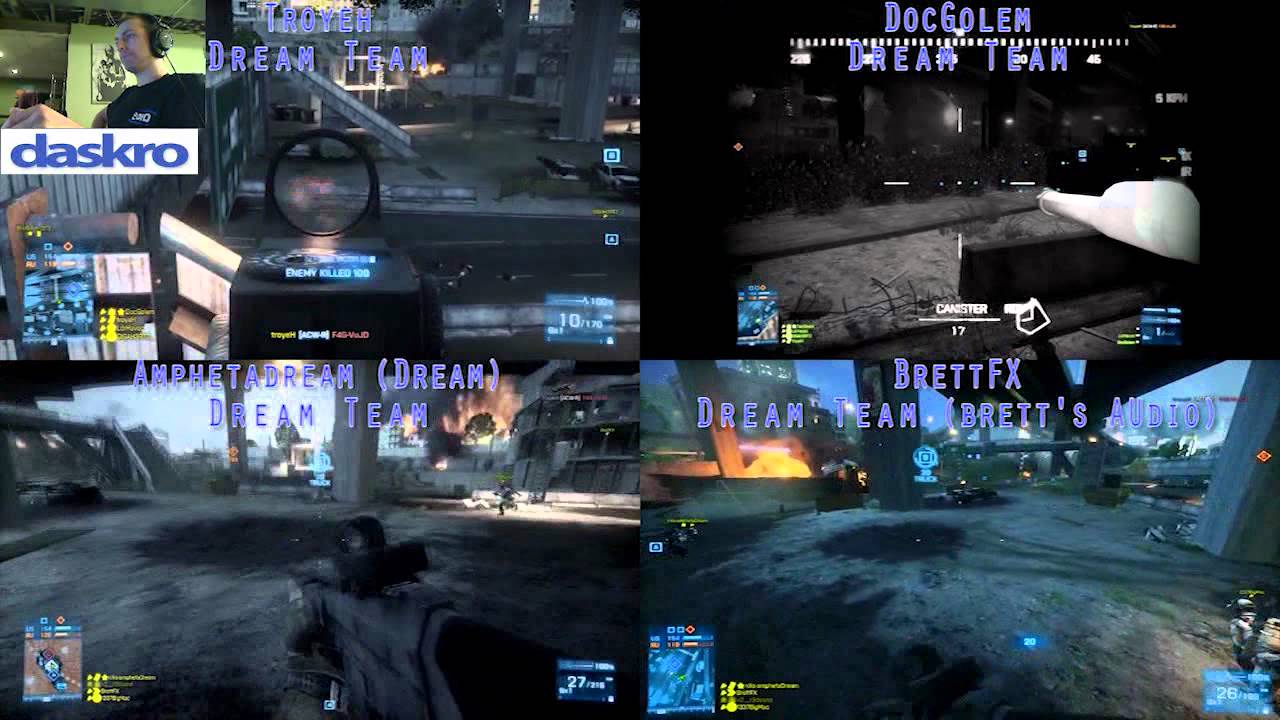 Battlefield 3 Match Commentary - Tehran Highway Dream Team Vs. Mornin' Glorin Part 1 of 2