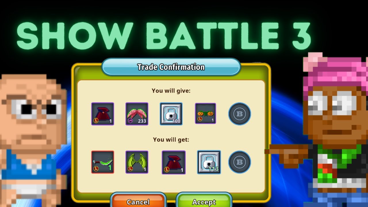 SHOW BATTLE 3 | DID I LOSE? | Pixel Worlds