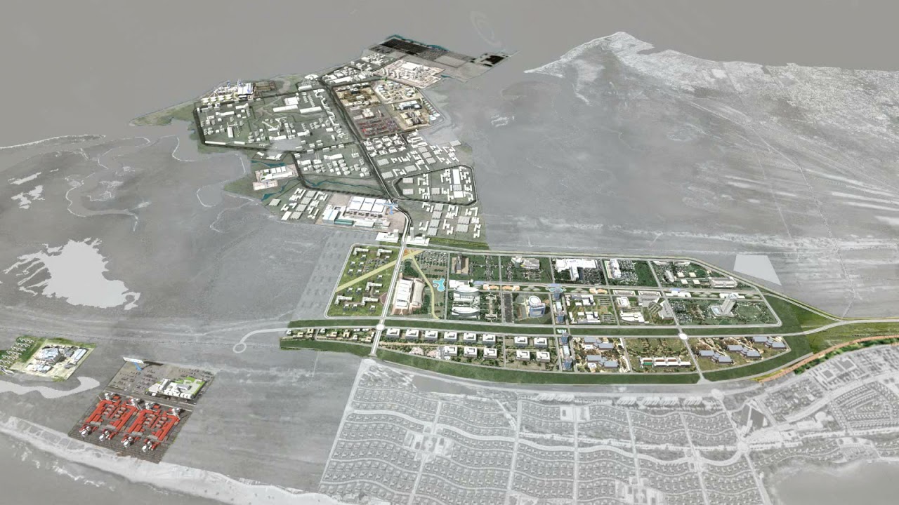 Cybercity Mandji Island | urban planning | Plots B & F