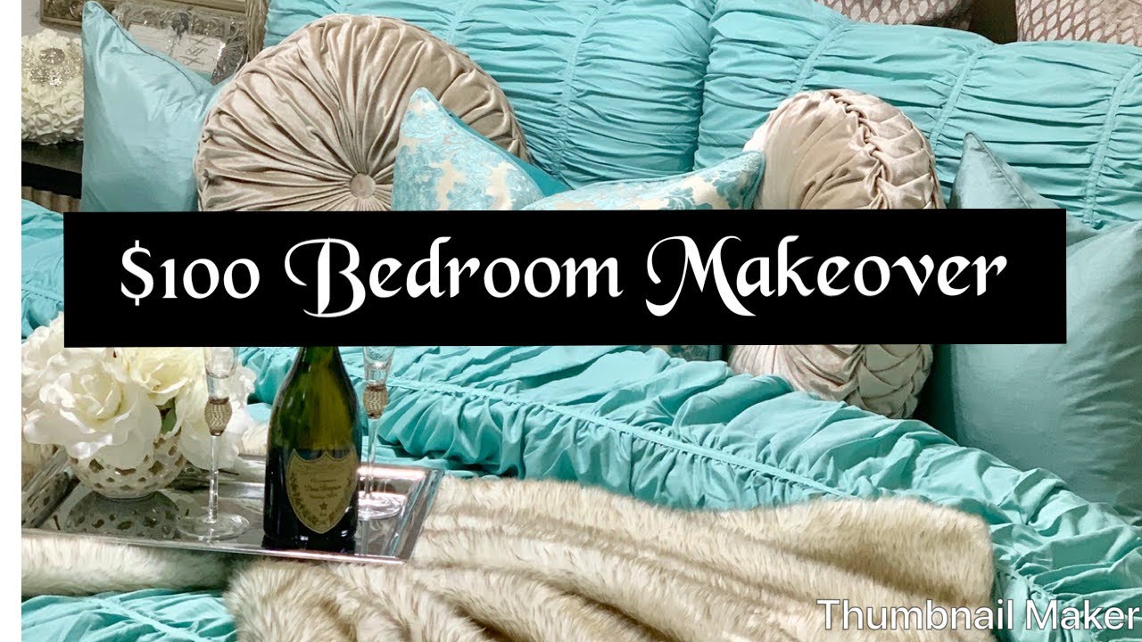 MASTER BEDROOM REFRESH/ $100 BEDROOM MAKEOVER #glamhome #bedroommakeover #glamhomedecor #luxuryhome