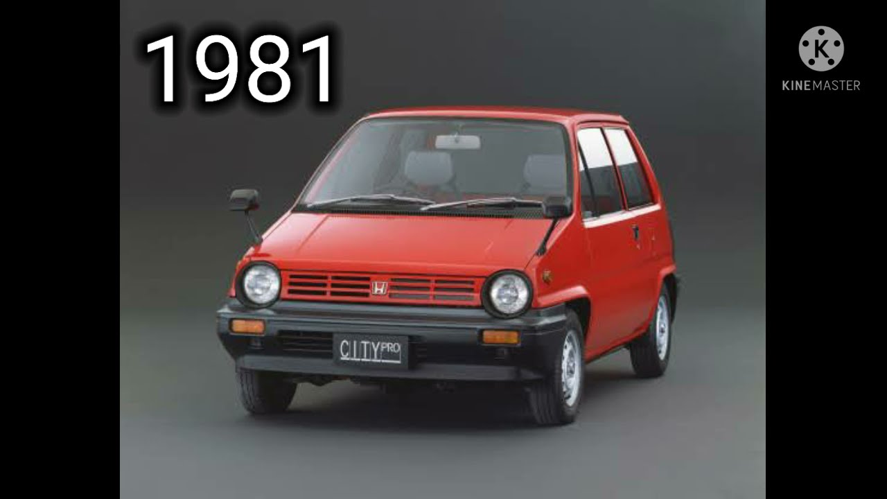 Honda City car Evolution from 1981 to 2021😎😎