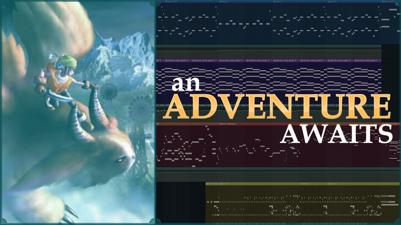 When the hero takes off for their big quest...