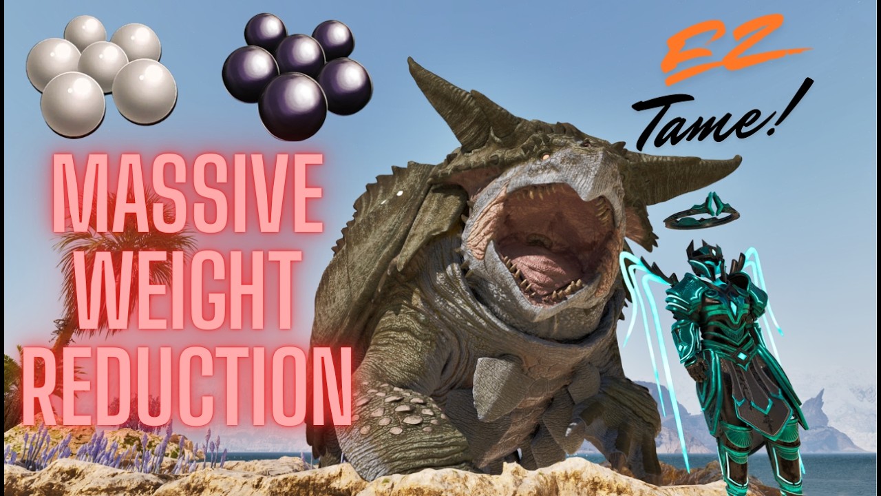 Grand Tortugar Taming+Info! in Ark Survival Ascended!