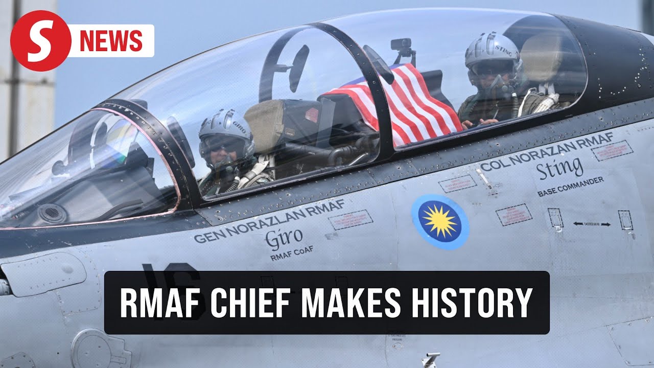 Thrilling air show led by RMAF chief standout in National Day celebration