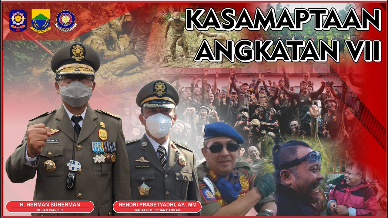 PEMBARETAN ANGKATAN 7 SATPOL PP & DAMKAR KABUPATEN CIANJUR