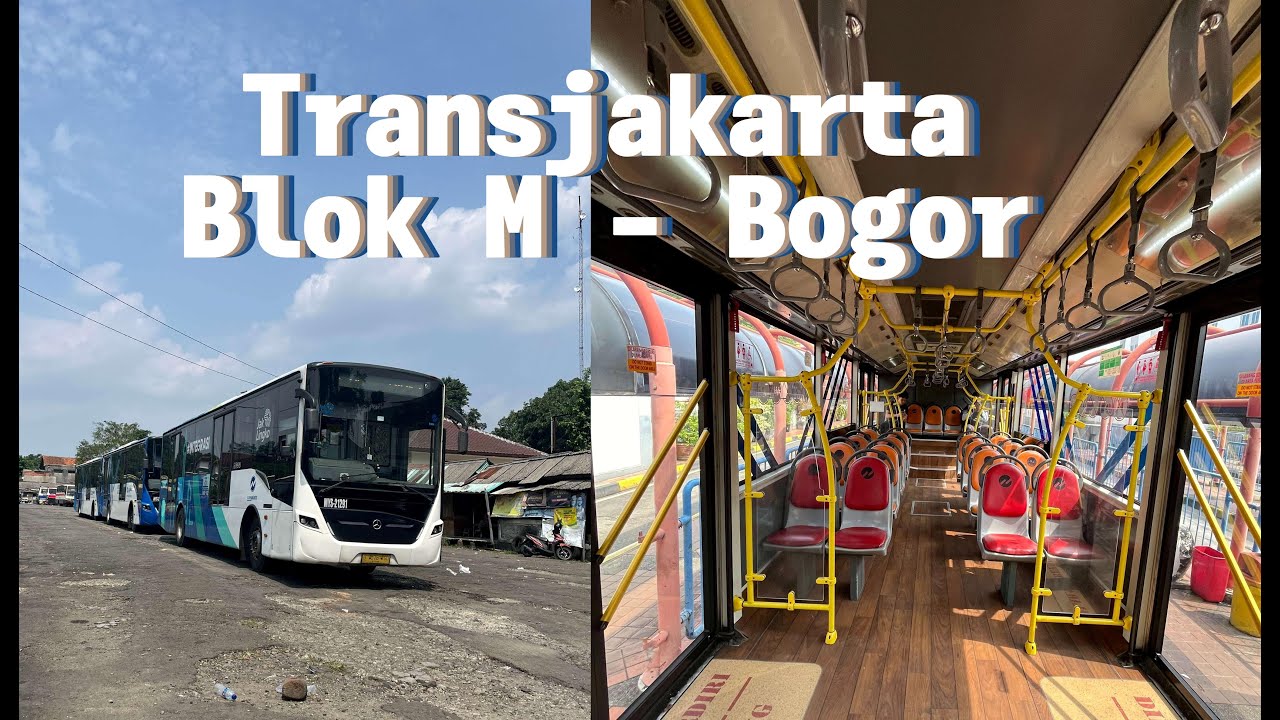 TRANSJAKARTA BLOK M BOGOR 1,5JAM-an BAYAR 3500! MURAH BANGET FULL TOL MAMPIR CIBUBUR SENTUL CITEREUP