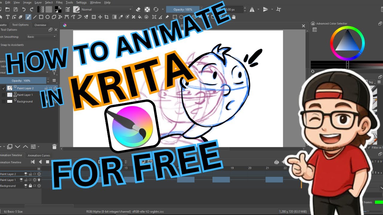 How to Animate in Krita for Free
