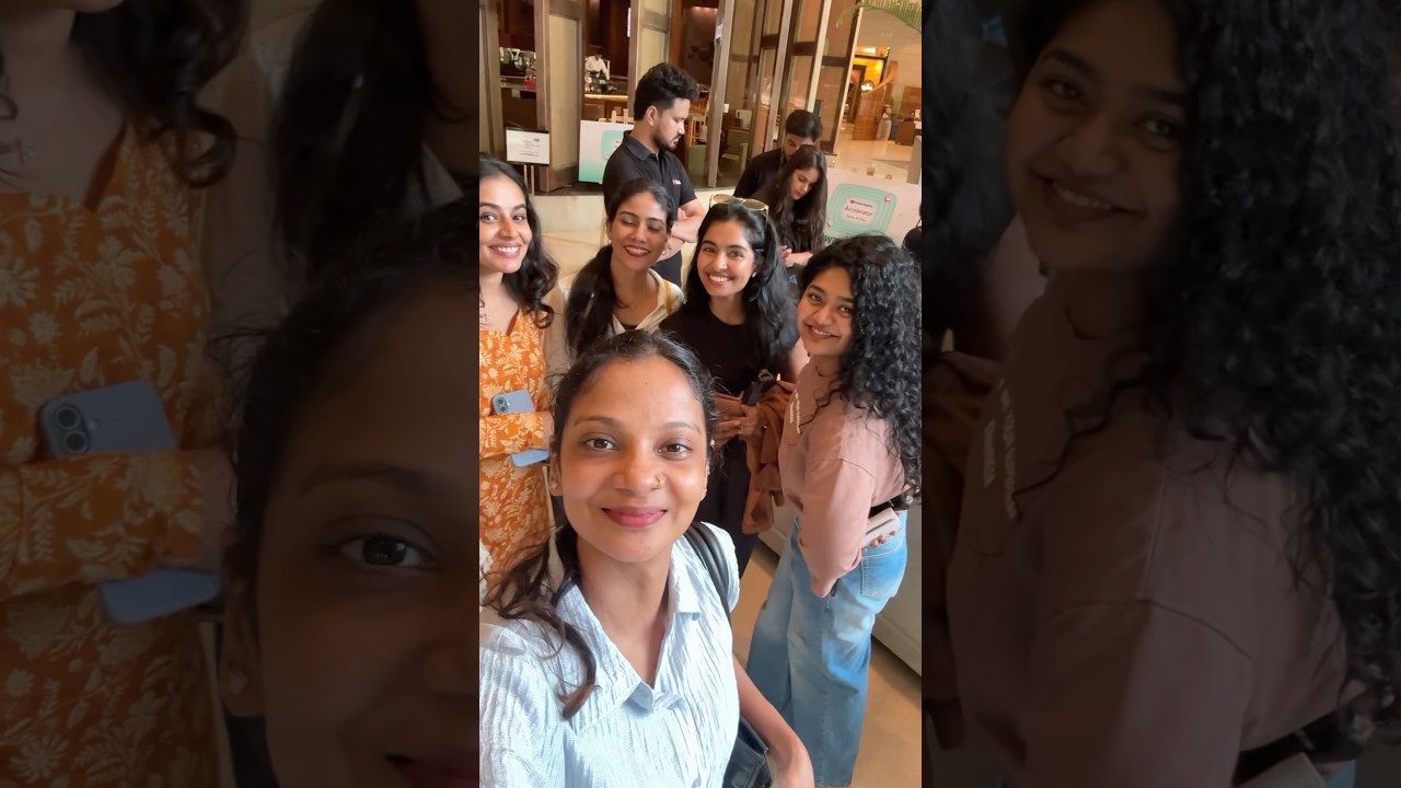 🤩❤️&zwj;🔥 Youtube event at Delhi ! Maanathek nokki ninnapo madilu vann veenatha😁💯